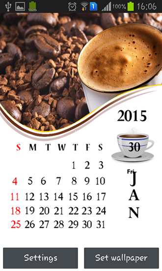 Full version of Android apk livewallpaper Coffee сup for tablet and phone.