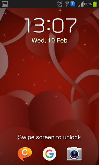 Full version of Android apk livewallpaper Day of love for tablet and phone.