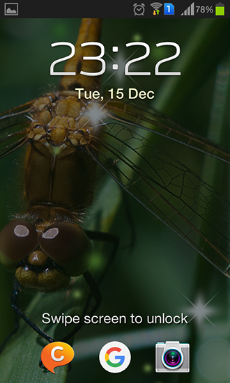 Full version of Android apk livewallpaper Dragonfly for tablet and phone.