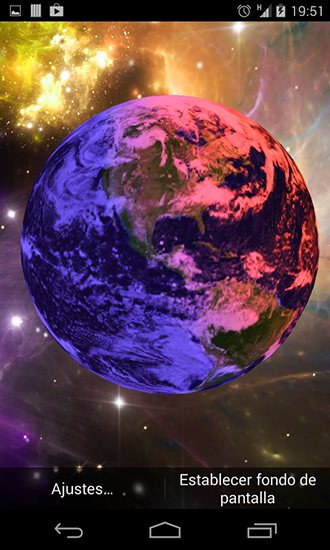 Full version of Android apk livewallpaper Earth 3D for tablet and phone.