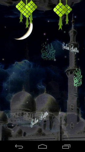 Full version of Android apk livewallpaper Eid Ramadan for tablet and phone.