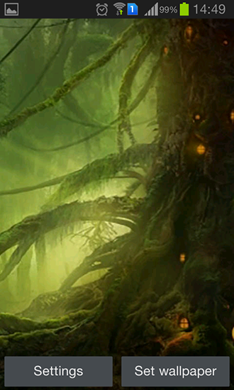 Full version of Android apk livewallpaper Fairy forest by Iroish for tablet and phone.