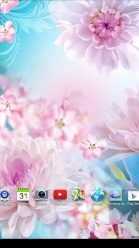 Full version of Android apk livewallpaper Flowers by Live wallpapers 3D for tablet and phone.