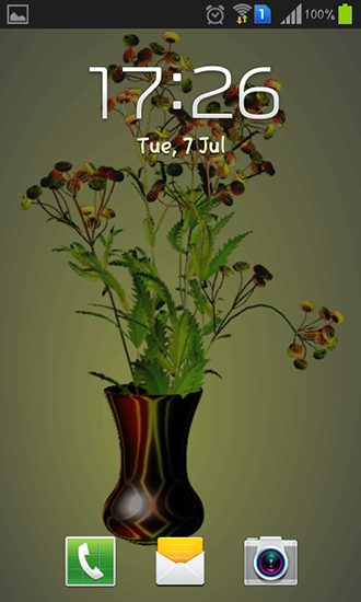 Full version of Android apk livewallpaper Flowers by Memory lane for tablet and phone.