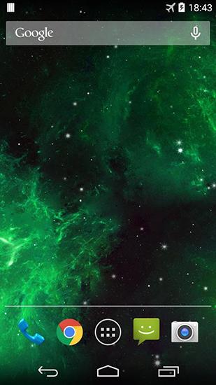 Full version of Android apk livewallpaper Galaxy nebula for tablet and phone.