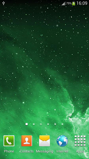 Full version of Android apk livewallpaper Galaxy: Parallax for tablet and phone.