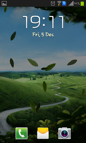 Full version of Android apk livewallpaper Galaxy S4: Nature for tablet and phone.