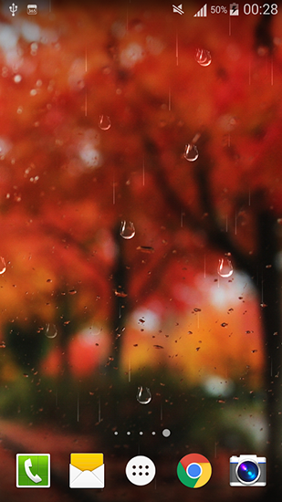 Full version of Android apk livewallpaper Glass droplets for tablet and phone.