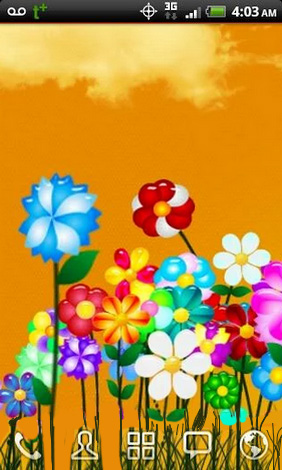 Full version of Android apk livewallpaper Glass garden for tablet and phone.