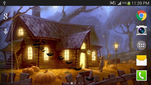 Full version of Android apk livewallpaper Halloween 2015 for tablet and phone.