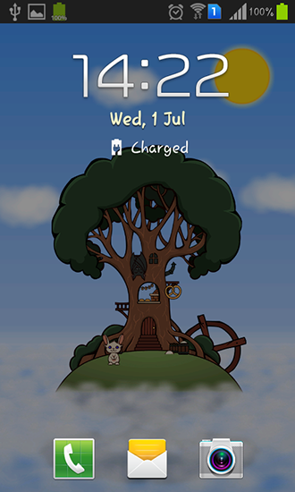 Full version of Android apk livewallpaper Home tree for tablet and phone.