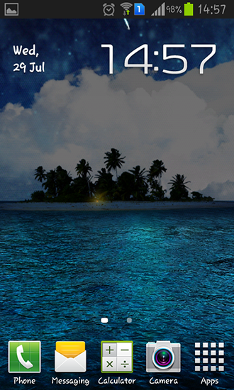 Full version of Android apk livewallpaper Island HD for tablet and phone.