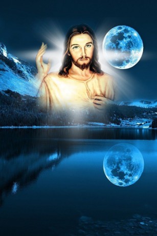 Full version of Android apk livewallpaper Jesus for tablet and phone.