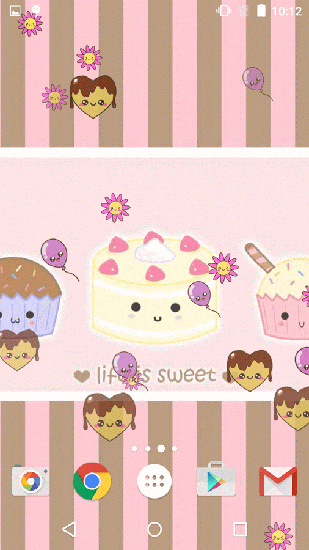 Full version of Android apk livewallpaper Kawaii for tablet and phone.