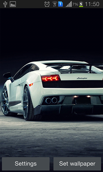 Full version of Android apk livewallpaper Lamborghini for tablet and phone.