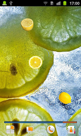Full version of Android apk livewallpaper Lemon for tablet and phone.