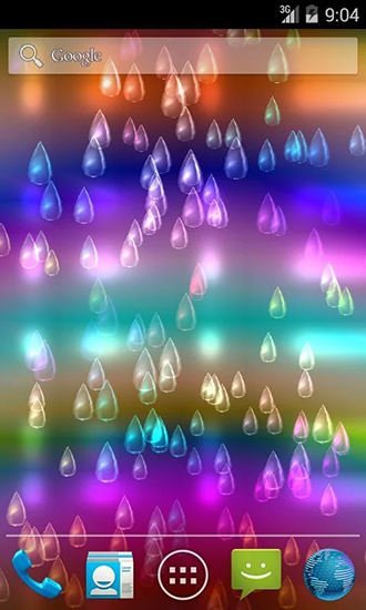 Full version of Android apk livewallpaper Light rain for tablet and phone.