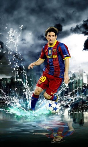 Full version of Android apk livewallpaper Lionel Messi for tablet and phone.