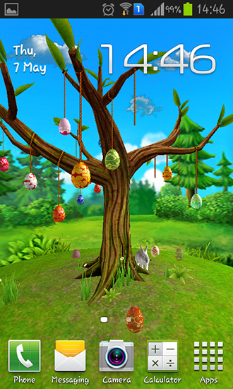 Full version of Android apk livewallpaper Magical tree for tablet and phone.