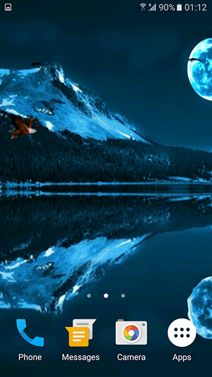 Full version of Android apk livewallpaper Moonlight 3D for tablet and phone.