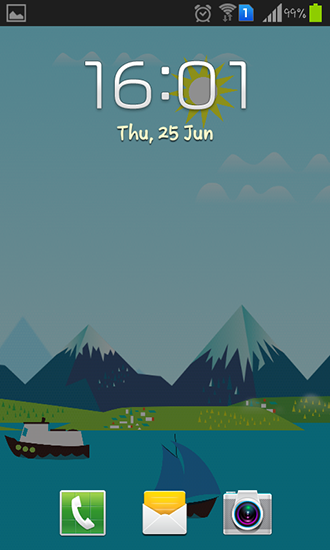 Full version of Android apk livewallpaper Mountains now for tablet and phone.