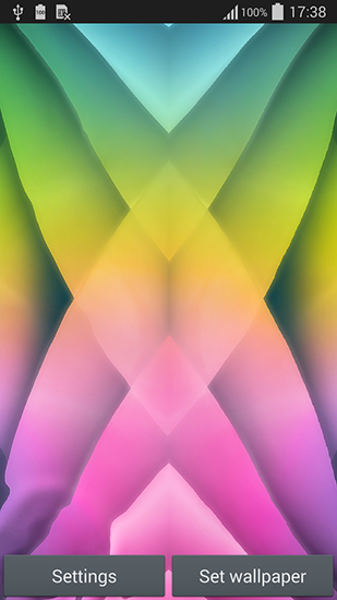 Full version of Android apk livewallpaper Multicolor for tablet and phone.