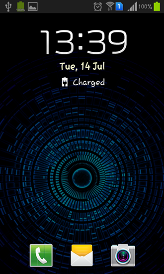 Full version of Android apk livewallpaper Mystic halo for tablet and phone.