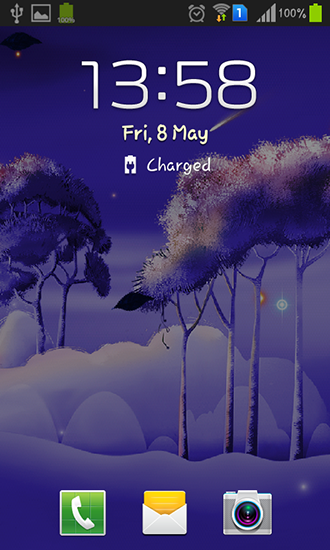 Full version of Android apk livewallpaper Mystic night by Amax for tablet and phone.