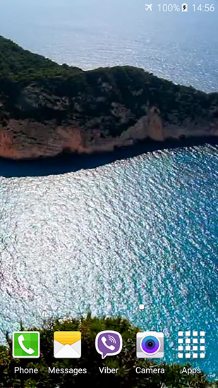 Full version of Android apk livewallpaper Navagio beach for tablet and phone.