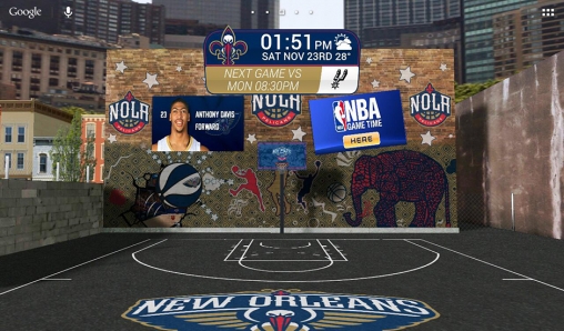 Full version of Android apk livewallpaper NBA 2014 for tablet and phone.