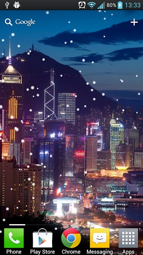 Full version of Android apk livewallpaper Night city for tablet and phone.