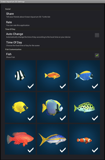 Full version of Android apk livewallpaper Ocean aquarium 3D: Turtle Isle for tablet and phone.