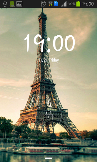 Full version of Android apk livewallpaper Pairs: Eiffel tower for tablet and phone.