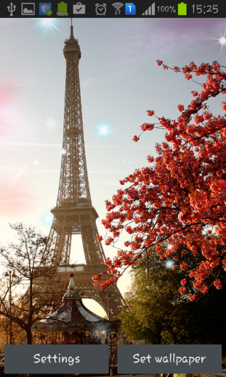 Full version of Android apk livewallpaper Paris for tablet and phone.