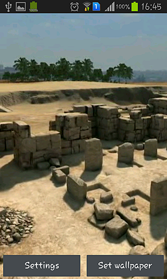 Full version of Android apk livewallpaper Pyramids 3D for tablet and phone.