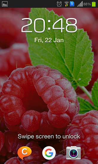 Full version of Android apk livewallpaper Raspberries for tablet and phone.