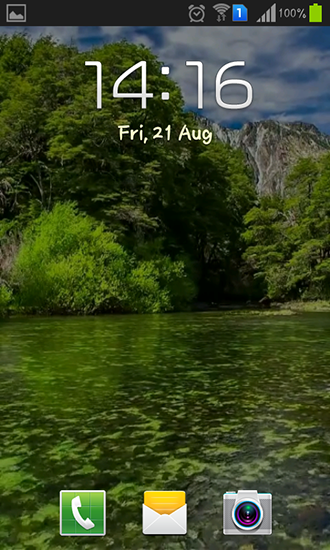 Full version of Android apk livewallpaper River for tablet and phone.