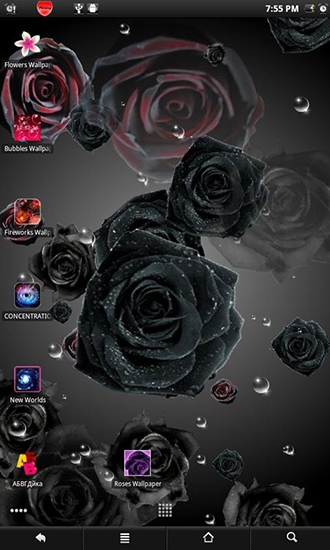 Full version of Android apk livewallpaper Roses 2 for tablet and phone.