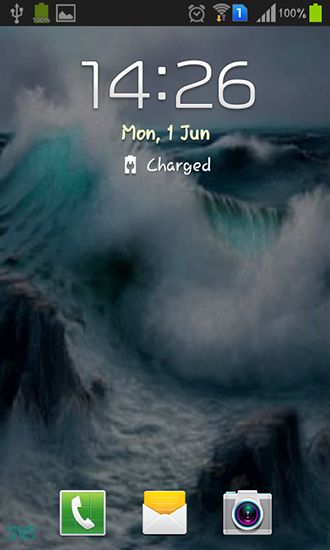 Full version of Android apk livewallpaper Sea waves for tablet and phone.