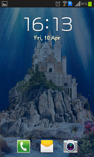 Full version of Android apk livewallpaper Sea world for tablet and phone.