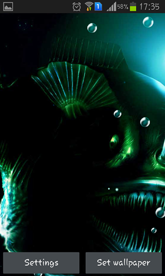 Full version of Android apk livewallpaper Seas monsters for tablet and phone.