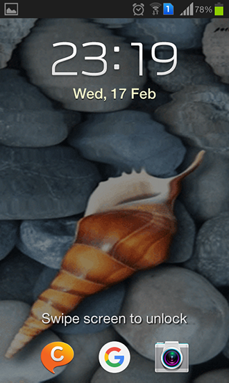 Full version of Android apk livewallpaper Seashell by Memory lane for tablet and phone.