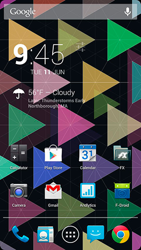 Full version of Android apk livewallpaper Shape swap for tablet and phone.