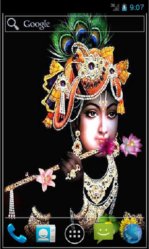 Full version of Android apk livewallpaper Shree Krishna for tablet and phone.