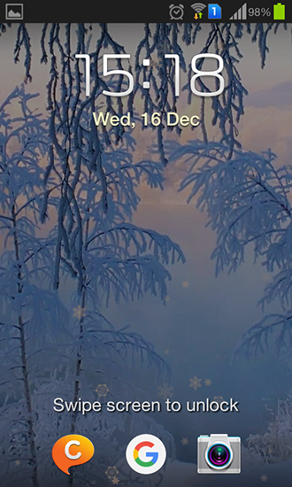 Full version of Android apk livewallpaper Snow white in winter for tablet and phone.
