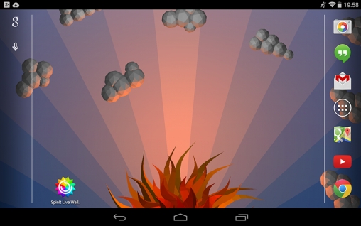 Full version of Android apk livewallpaper SpinIt for tablet and phone.