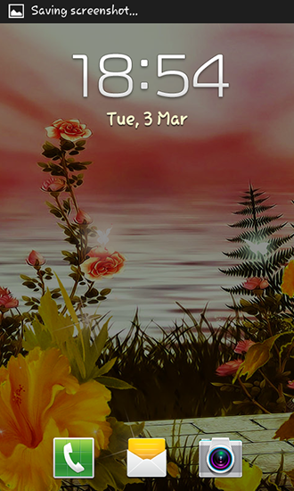 Full version of Android apk livewallpaper Spring flowers: Magic for tablet and phone.