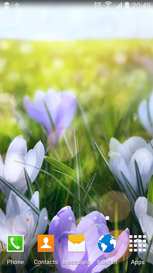 Full version of Android apk livewallpaper Spring landscapes for tablet and phone.
