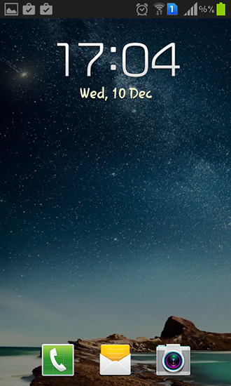 Full version of Android apk livewallpaper Star flying for tablet and phone.