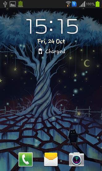 Full version of Android apk livewallpaper Star home for tablet and phone.